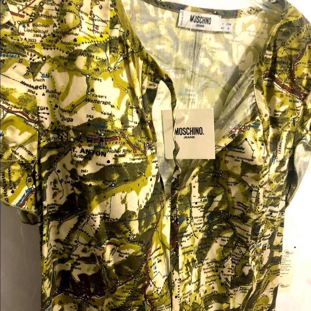 Moschino zipper shirt